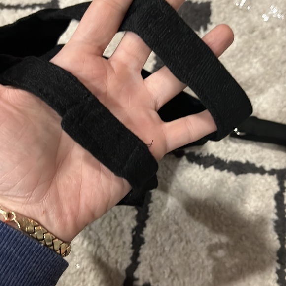 Goth dog Adjustable wire batwing harness and leash set - Picture 4 of 6